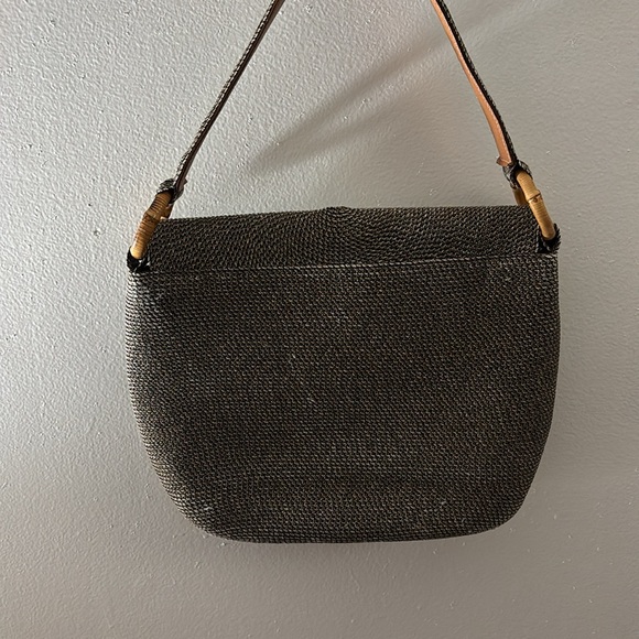 Eric Javits Shoulder Bag with Bamboo Details - Picture 5 of 6